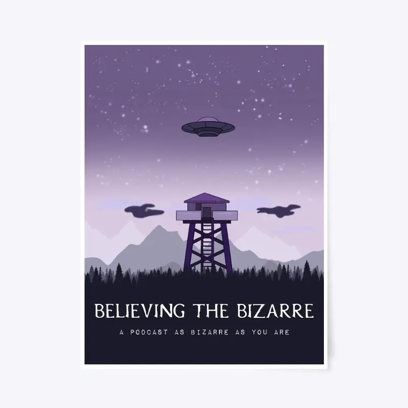 UFO Watchtower Poster